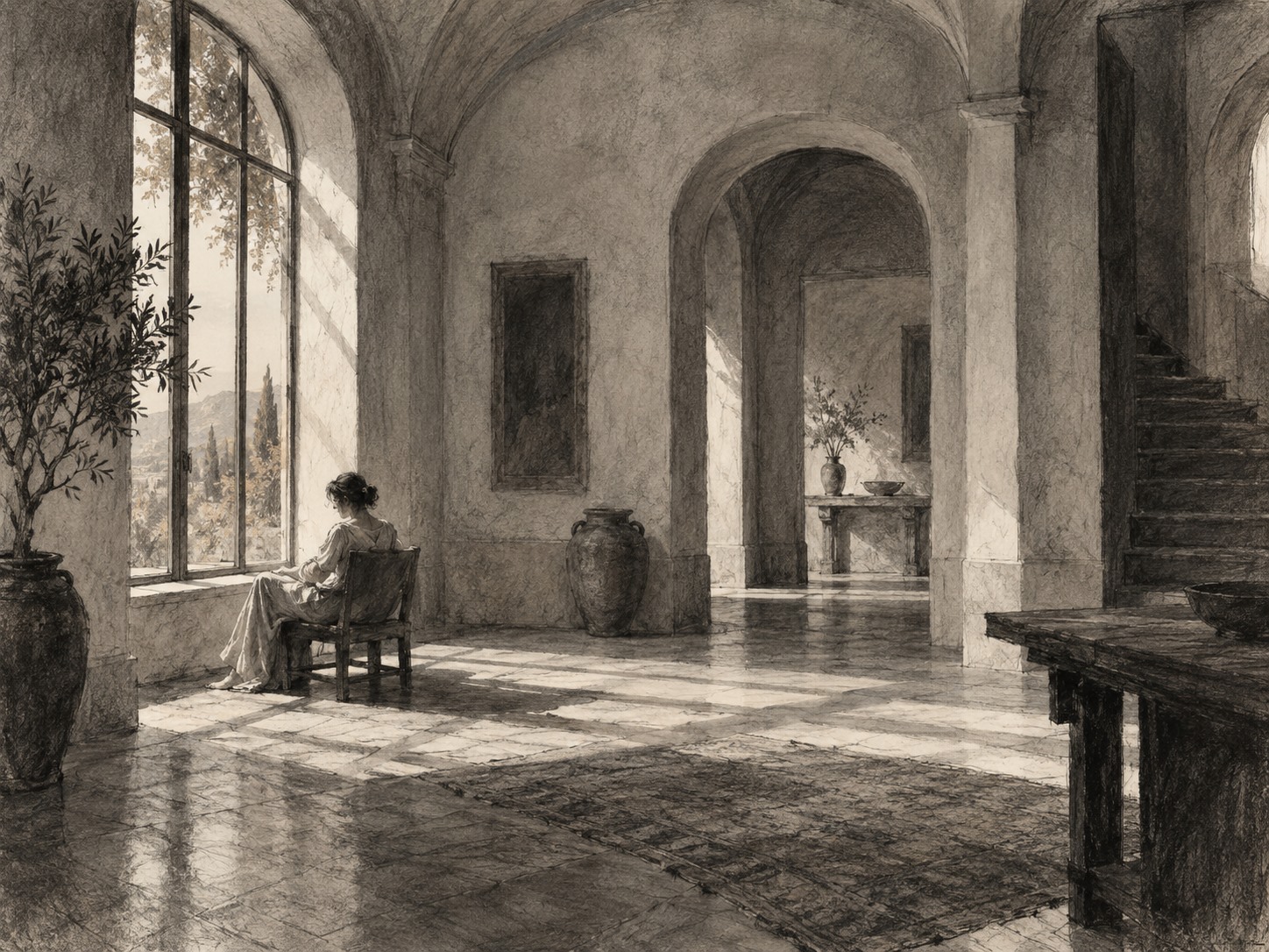 Charcoal Interior Line 13