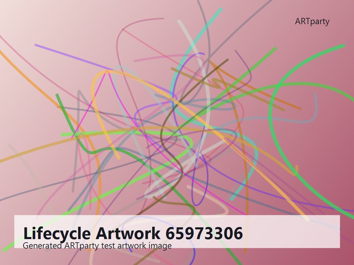 ARTparty Real Lifecycle Painting 65973306