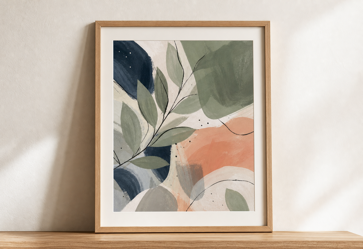 Pressed Leaf Arrangement